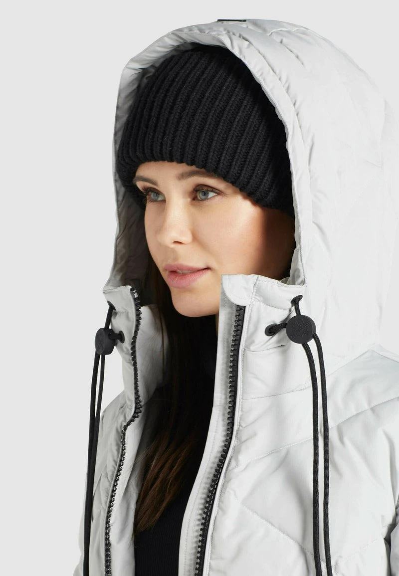 Khujo ELESSA2 - Cappotto Invernale - Hellgrau, Donna 6 Khujo ELESSA2 - Cappotto Invernale - Hellgrau, Donna - immagine 4