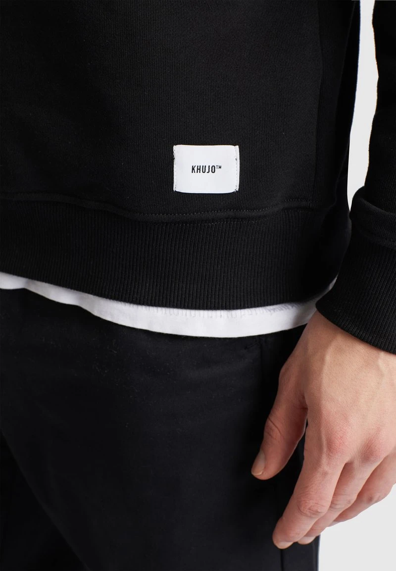 Khujo KANYE - Felpa - Black, Uomo 8 Khujo KANYE - Felpa - Black, Uomo - immagine 6