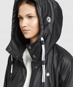 Khujo ODELIE - Impermeabile - Schwarz, Donna 15 Khujo ODELIE - Impermeabile - Schwarz, Donna -Offerte khujo Negozio c3e105c82f254551add6203896baa011