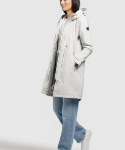 Khujo ADDA - Parka - Hellgrau, Donna -Offerte khujo Negozio c3fc793445c3436394c539156ce3c806