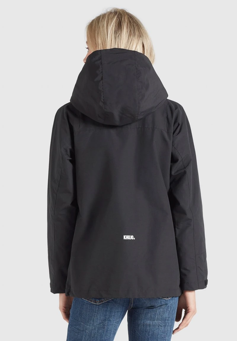 Khujo ROZA - Giacca Outdoor - Schwarz, Donna 5 Khujo ROZA - Giacca Outdoor - Schwarz, Donna - immagine 3