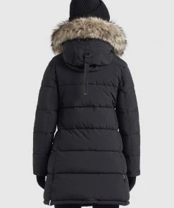 Khujo MANTEL JARVANA - Cappotto Invernale - Schwarz, Donna -Offerte khujo Negozio c7032b481d0f47b4a4b46823c0a23874