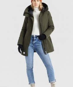 Khujo KANDA - Cappotto Invernale - Dunkeloliv, Donna 10 Khujo KANDA - Cappotto Invernale - Dunkeloliv, Donna -Offerte khujo Negozio c9391892ee8e4311a364a009d5753d39
