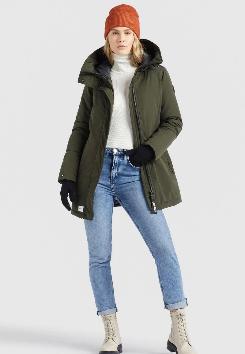Khujo KANDA - Cappotto Invernale - Dunkeloliv, Donna 4 Khujo KANDA - Cappotto Invernale - Dunkeloliv, Donna - immagine 2