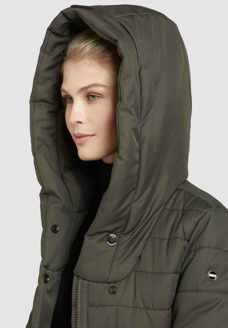 Khujo CONSTANZE STRUCTURED - Cappotto Invernale - Dunkeloliv, Donna 6 Khujo CONSTANZE STRUCTURED - Cappotto Invernale - Dunkeloliv, Donna - immagine 4