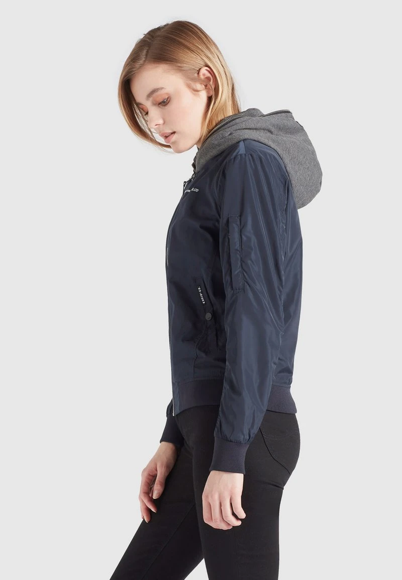 Khujo LARIFA - Giubbotto Bomber - Dunkelblau, Donna 6 Khujo LARIFA - Giubbotto Bomber - Dunkelblau, Donna - immagine 4
