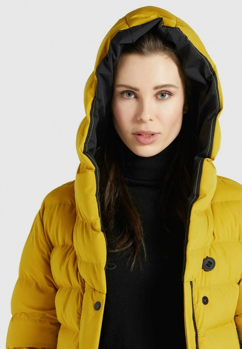 Khujo DIWANA MATT - Cappotto Invernale - Gelb, Donna 6 Khujo DIWANA MATT - Cappotto Invernale - Gelb, Donna - immagine 4