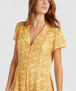 Khujo NADIRA - Tuta Jumpsuit - Yellow, Donna -Offerte khujo Negozio cd544af38830480386a2a00d0e4989e0