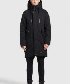 Khujo HAAK - Cappotto Invernale - Schwarz, Uomo -Offerte khujo Negozio ce9121c8551b4284a83a14fb8e15eb3a