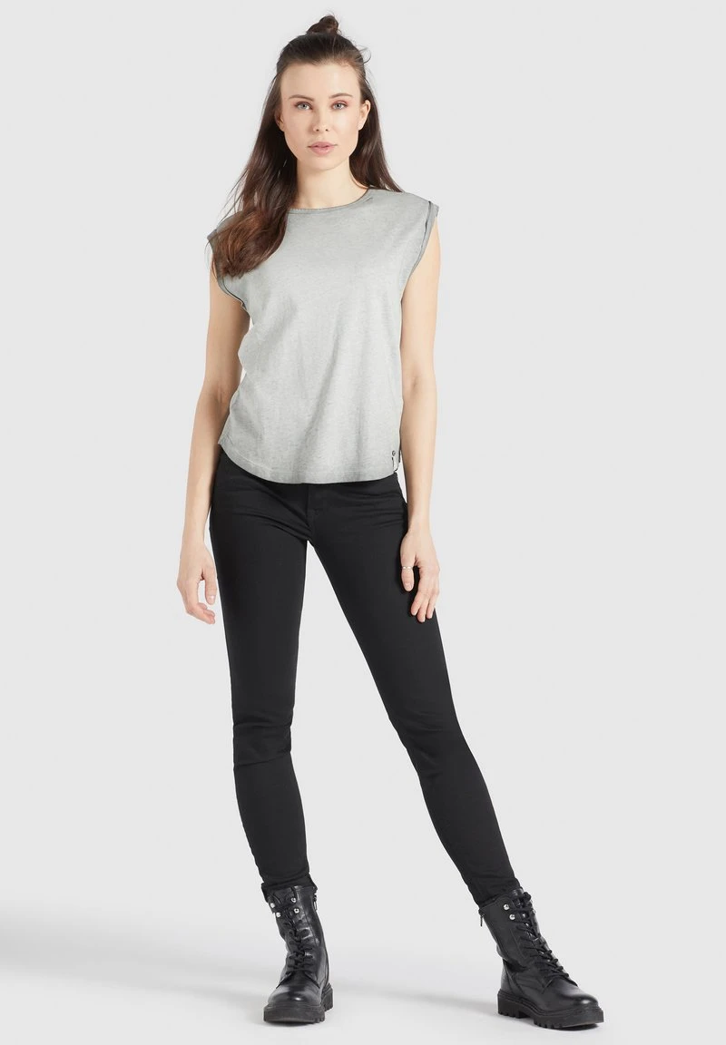 Khujo VIRGO - Top - Grau, Donna 4 Khujo VIRGO - Top - Grau, Donna - immagine 2