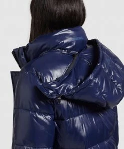 Khujo CORINNA SHINY - Cappotto Invernale - Dunkelblau Glänzend, Donna 17 Khujo CORINNA SHINY - Cappotto Invernale - Dunkelblau Glänzend, Donna -Offerte khujo Negozio cee17ed57caf4b7ead86fa74ea273f5c