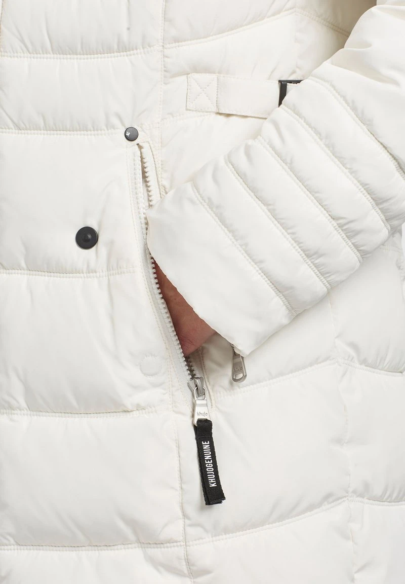 Khujo AMARAY2 - Cappotto Invernale - Naturweiß, Donna 10 Khujo AMARAY2 - Cappotto Invernale - Naturweiß, Donna - immagine 8