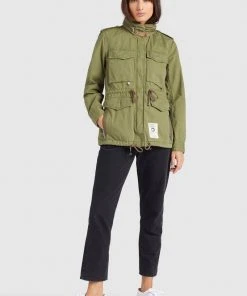 Khujo PAOLA - Parka - Olive, Donna -Offerte khujo Negozio d08561e6b3004361bfd1cc0dcd309706