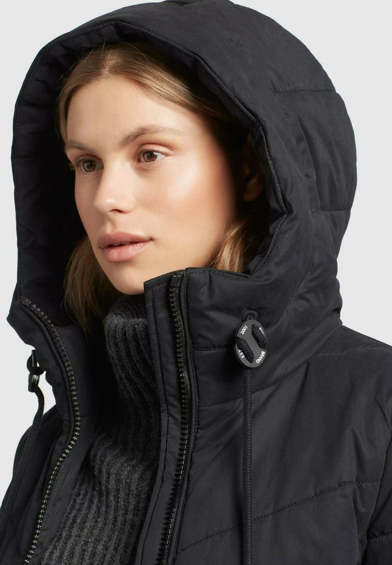 Khujo ARIBAY PEACHED - Cappotto Invernale - Schwarz, Donna 8 Khujo ARIBAY PEACHED - Cappotto Invernale - Schwarz, Donna - immagine 6