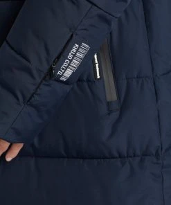 Khujo JILIAS - Cappotto Invernale - Dunkelblau, Donna -Offerte khujo Negozio d0ce65aa0bdf4b928acc49bbde3669c0