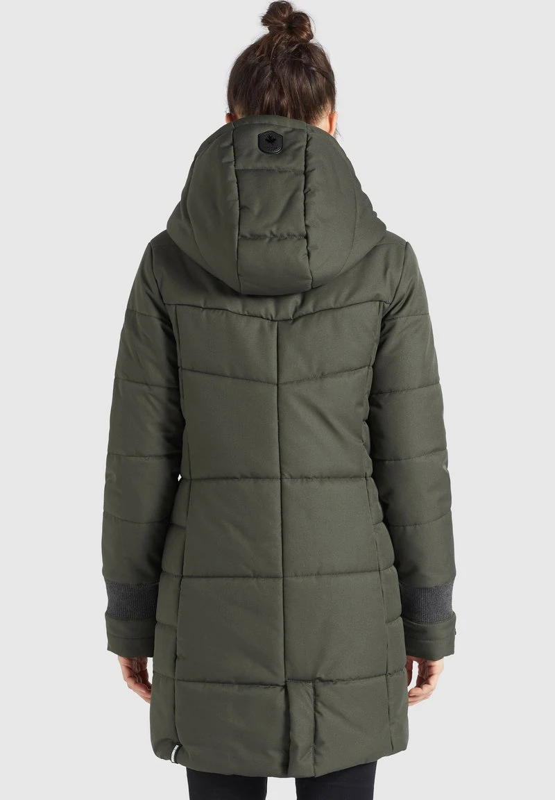 Khujo ELVA STRUCTURED - Cappotto Invernale - Dunkeloliv, Donna 5 Khujo ELVA STRUCTURED - Cappotto Invernale - Dunkeloliv, Donna - immagine 3
