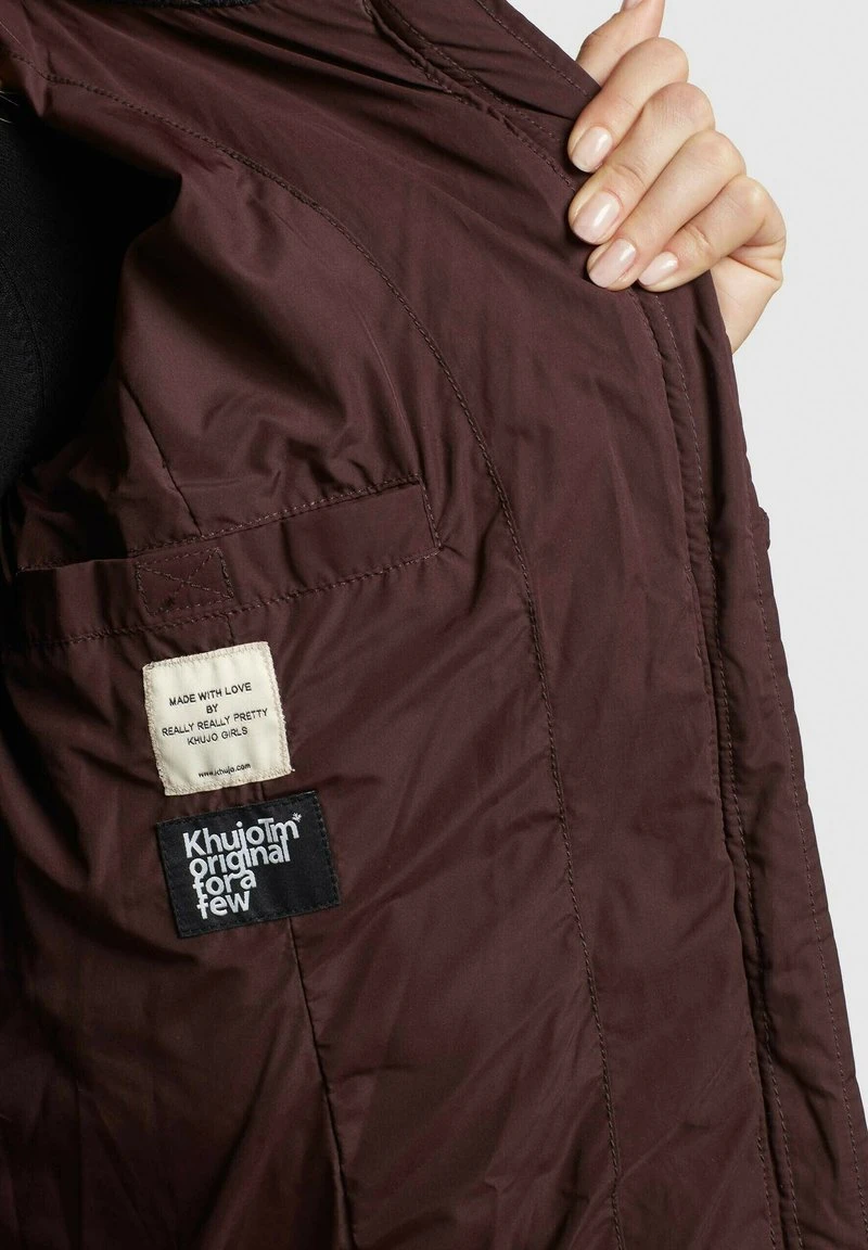Khujo TWEETY PRIME5 PEACHED - Giacca Da Mezza Stagione - Weinrot, Donna 10 Khujo TWEETY PRIME5 PEACHED - Giacca Da Mezza Stagione - Weinrot, Donna - immagine 8