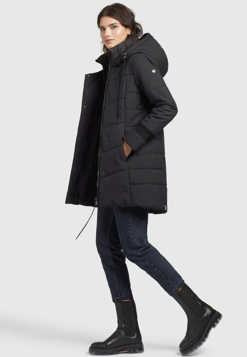 Khujo ELVA STRUCTURED - Cappotto Invernale - Schwarz, Donna 7 Khujo ELVA STRUCTURED - Cappotto Invernale - Schwarz, Donna - immagine 5