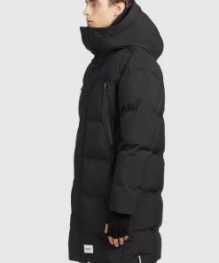 Khujo SASHA - Cappotto Invernale - Schwarz, Uomo -Offerte khujo Negozio d3c5c29ef81b4a3eacdcbda2d184da89