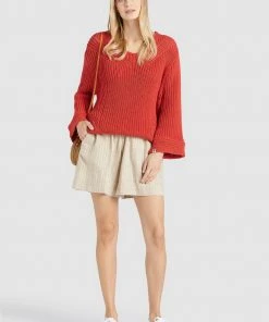 Khujo NIKKI - Maglione - Burned Orange, Donna 10 Khujo NIKKI - Maglione - Burned Orange, Donna -Offerte khujo Negozio d5a90f139cad48eab44da166f71ddc7b