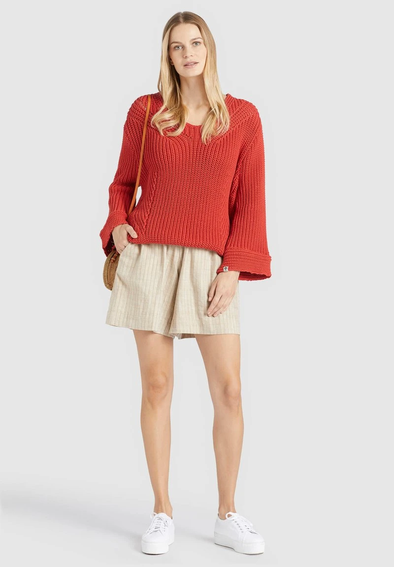 Khujo NIKKI - Maglione - Burned Orange, Donna 4 Khujo NIKKI - Maglione - Burned Orange, Donna - immagine 2