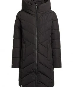 Khujo SUVA - Cappotto Invernale - Schwarz, Donna -Offerte khujo Negozio d5f232c0802a4e66ba135ef76271b818