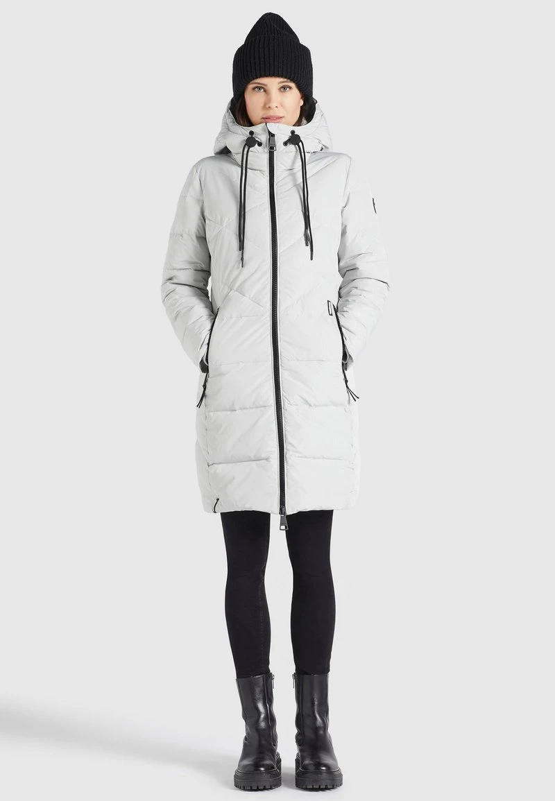 Khujo ELESSA2 - Cappotto Invernale - Hellgrau, Donna 4 Khujo ELESSA2 - Cappotto Invernale - Hellgrau, Donna - immagine 2