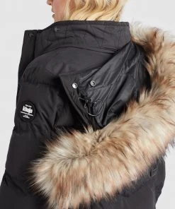 Khujo LUBECK LONG4 - Cappotto Invernale - Schwarz, Donna -Offerte khujo Negozio d6a3ac99e266410aaef41d17cf121cae