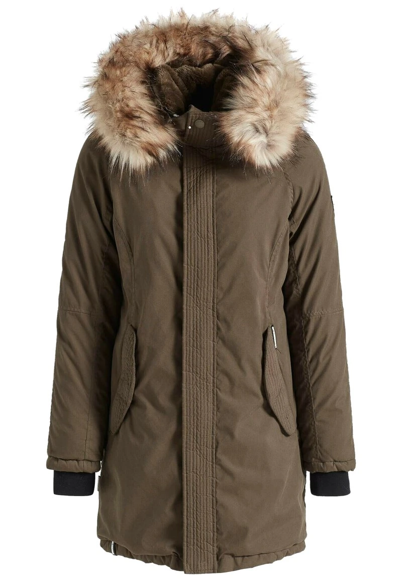 Khujo TAIPA - Cappotto Invernale - Khaki, Donna 8 Khujo TAIPA - Cappotto Invernale - Khaki, Donna - immagine 6