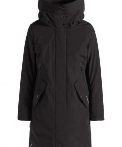 Khujo CHARLYN2 - Cappotto Invernale - Schwarz, Donna -Offerte khujo Negozio d7f0edd93e204e7db2660033dd5b1cc6