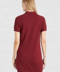 Khujo PANNA - Abito In Maglia - Dunkelrot, Donna -Offerte khujo Negozio d88c22d539fe423885dd9028f34bc6c7