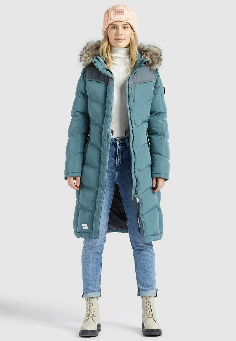Khujo LUBECK LONG - Cappotto Invernale - Blaugrau, Donna 4 Khujo LUBECK LONG - Cappotto Invernale - Blaugrau, Donna - immagine 2