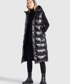 Khujo MAGNETA SHINY - Smanicato - Schwarz, Donna 12 Khujo MAGNETA SHINY - Smanicato - Schwarz, Donna -Offerte khujo Negozio d9153af19a874b34a9dcc1b9f29a6092