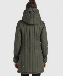 Khujo JERRY PRIME5 STRUCTURED - Cappotto Invernale - Dunkeloliv, Donna 13 Khujo JERRY PRIME5 STRUCTURED - Cappotto Invernale - Dunkeloliv, Donna -Offerte khujo Negozio d9202e8f212c4039b84806c2a4bd07f1