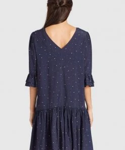 Khujo FREMA - Vestito Estivo - Dark Blue, Donna 11 Khujo FREMA - Vestito Estivo - Dark Blue, Donna -Offerte khujo Negozio daa7b9de3fcb4e62a3eaa6c58a30d247