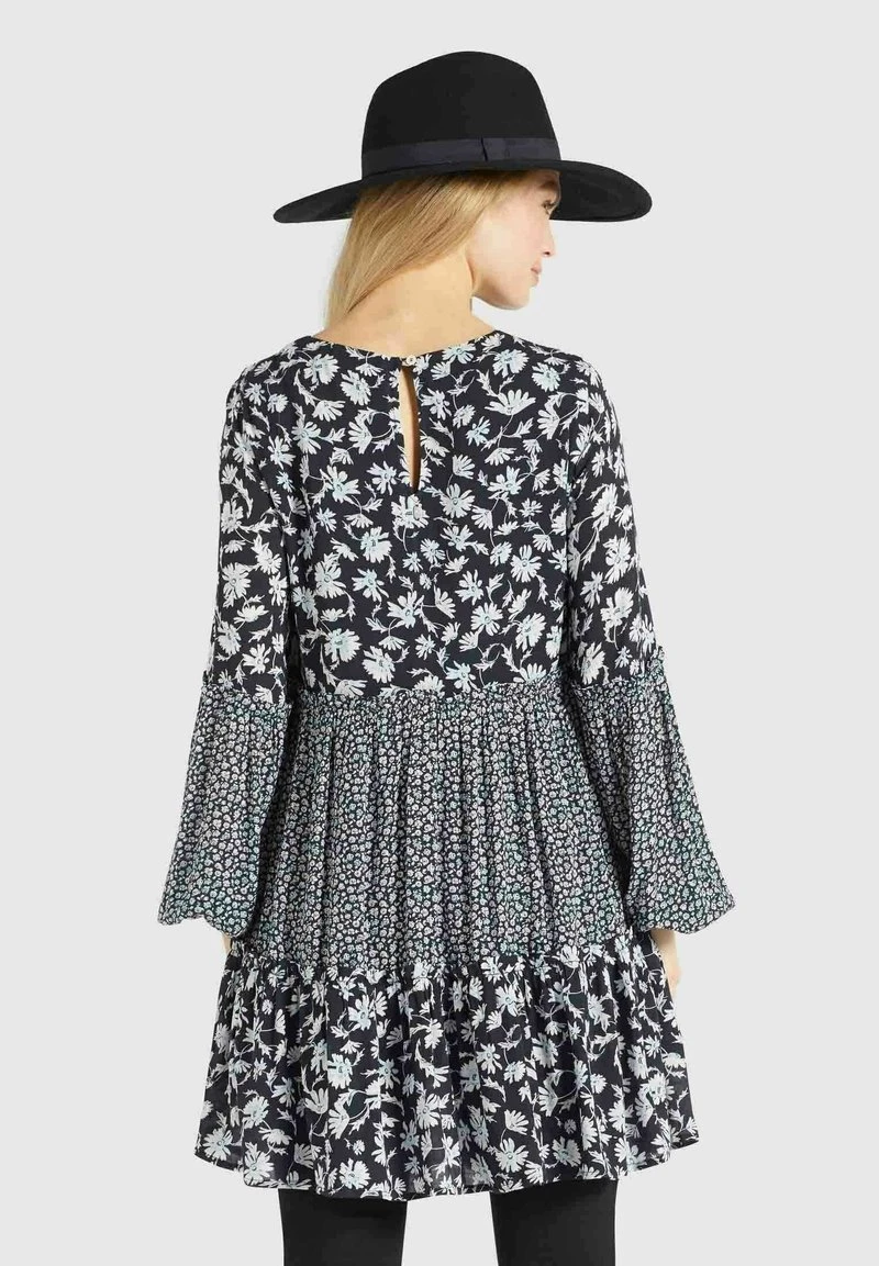 Khujo GRANATA - Vestito Estivo - Schwarz Weiß, Donna 5 Khujo GRANATA - Vestito Estivo - Schwarz Weiß, Donna - immagine 3