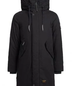 Khujo HAAK - Cappotto Invernale - Schwarz, Uomo -Offerte khujo Negozio db8e361535b74ca5a710800fb7778c03