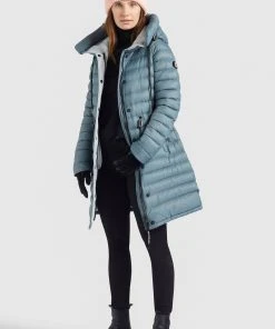 Khujo MANTEL NIANA SHINE - Cappotto Invernale - Blaugrau, Donna 14 Khujo MANTEL NIANA SHINE - Cappotto Invernale - Blaugrau, Donna -Offerte khujo Negozio dc369603c56b4e318c43cdfbed269177