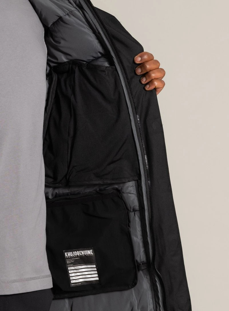 Khujo TAWAI - Cappotto Invernale - Schwarz, Uomo 7 Khujo TAWAI - Cappotto Invernale - Schwarz, Uomo - immagine 5