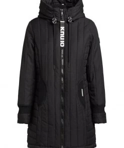 Khujo JERRY PRIME5 STRUCTURED - Cappotto Invernale - Schwarz, Donna -Offerte khujo Negozio dd64a4233fa0430e9f2aeda6b276bbdf