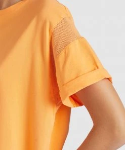 Khujo REAGAN - T-shirt Con Stampa - Orange, Donna -Offerte khujo Negozio dda60100d3214e8f9aa3f0852c3bfe1a