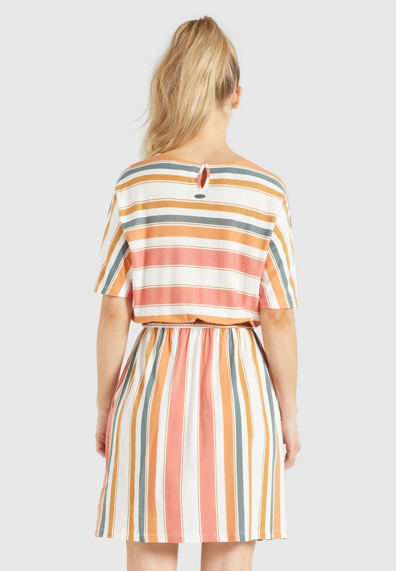 Khujo GABY - Vestito Di Maglina - Mehrfarbig Gestreift, Donna 5 Khujo GABY - Vestito Di Maglina - Mehrfarbig Gestreift, Donna - immagine 3