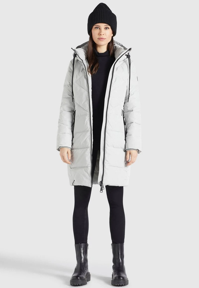 Khujo ELESSA2 - Cappotto Invernale - Hellgrau, Donna 8 Khujo ELESSA2 - Cappotto Invernale - Hellgrau, Donna - immagine 6