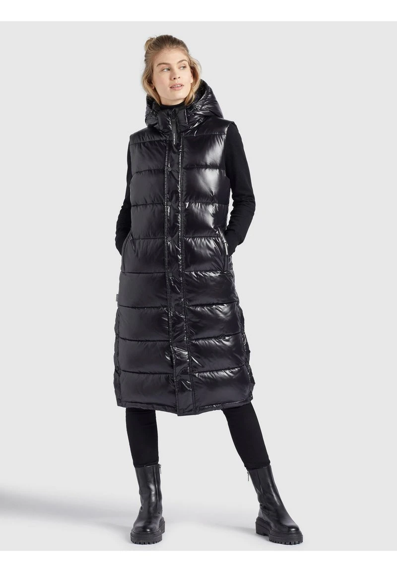 Khujo MAGNETA SHINY - Smanicato - Schwarz, Donna 3 Khujo MAGNETA SHINY - Smanicato - Schwarz, Donna