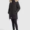Khujo MELINDRA2 - Cappotto Invernale - Schwarz, Donna -Offerte khujo Negozio df8ef976232848be972ebe3398dde8f5