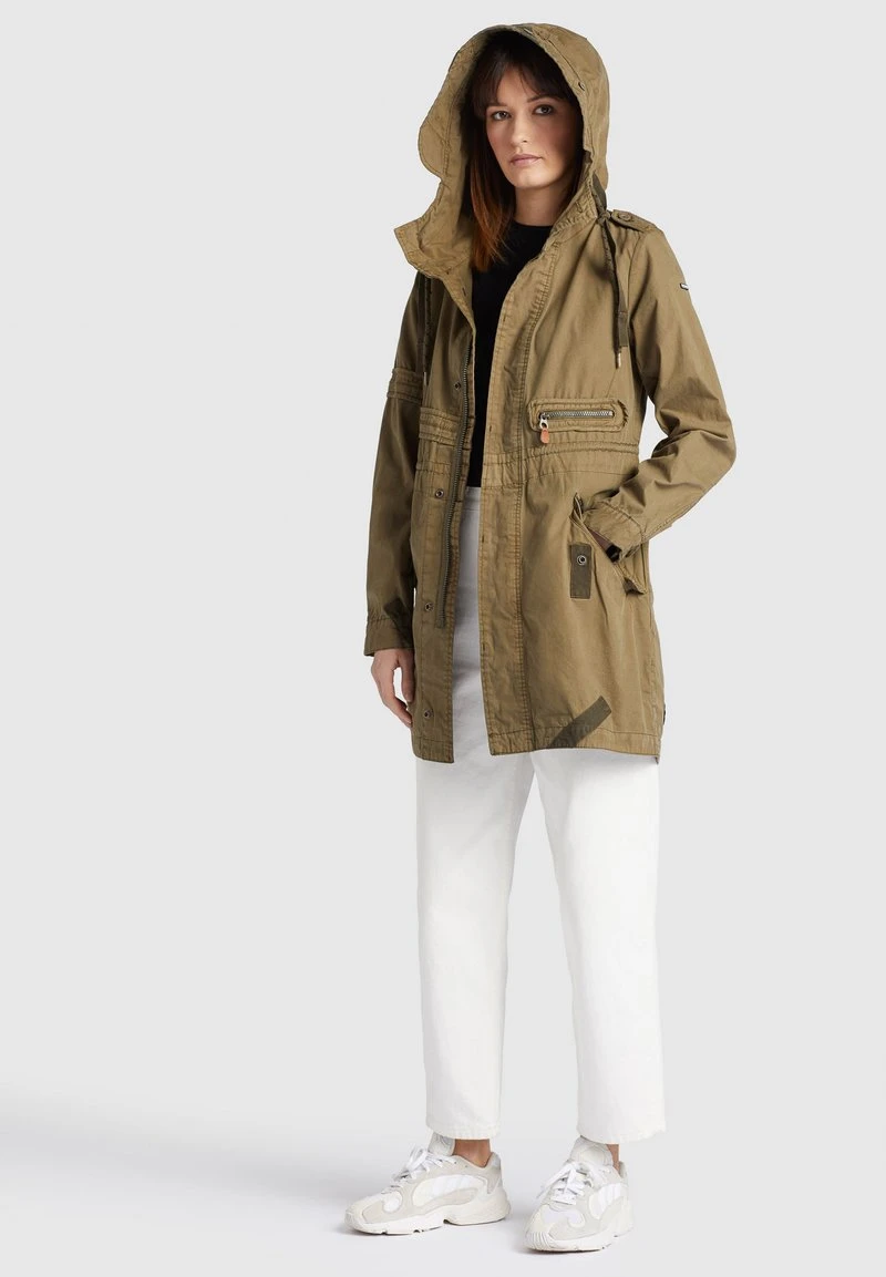 Khujo BANELE - Parka - Khaki, Donna 7 Khujo BANELE - Parka - Khaki, Donna - immagine 5