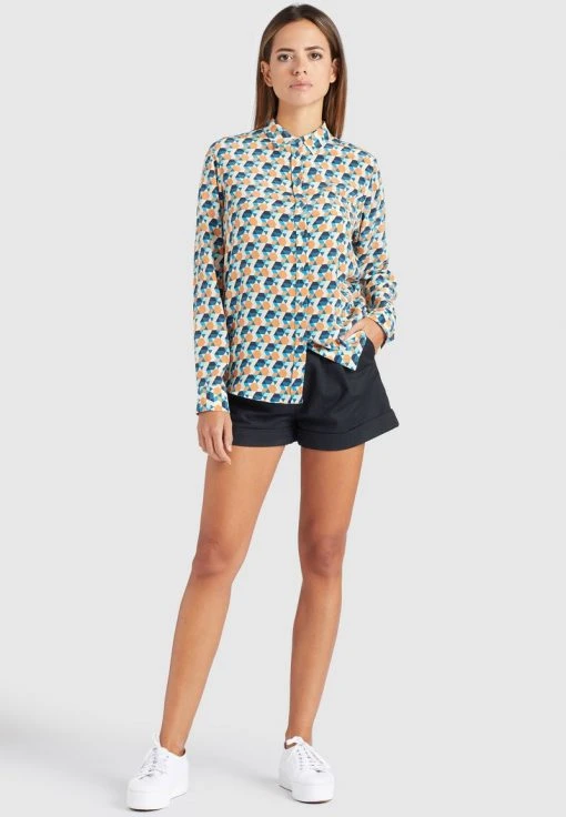 Khujo COLLINS - Camicia - White, Donna -Offerte khujo Negozio e0413729e7244e00b65be67f94e06c56