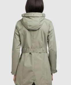 Khujo LAUREN - Trench - Graugrün, Donna -Offerte khujo Negozio e09d612ff99d4022a8e0c17833151a4a