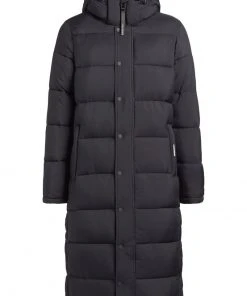 Khujo CORINNA MATT - Cappotto Invernale - Schwarz, Donna -Offerte khujo Negozio e0fc5825eec040d4b2fc77c50db65e34