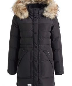 Khujo MELINDRA2 - Cappotto Invernale - Schwarz, Donna -Offerte khujo Negozio e15a13e25402464f834a6dd750d67d2a